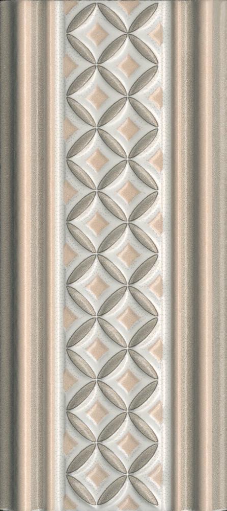 Бордюр Монтальбано 3 матовый 6.7x15