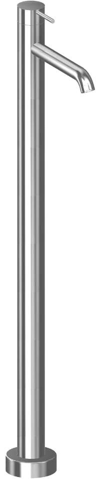 Смеситель для раковины, наполный, без д/к, встр.часть в компл., (цв.хром), Circle Two ZZ