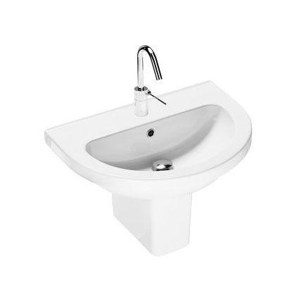 Раковина 68х48см, (закругл.), 1 отв.д/смесит., без крепл. арт. YR47, Erika pro ZZ