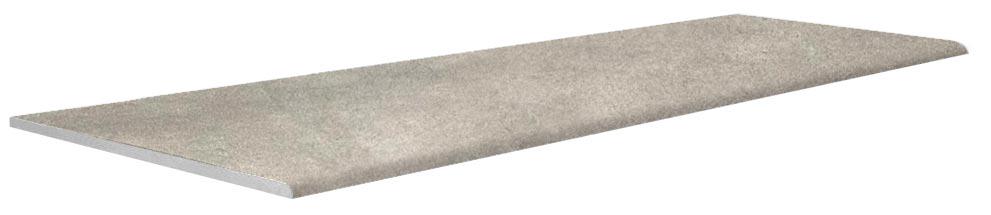 (PL)Ступень Стандарт Проходная Franco grey рельеф (n169400) 30x60