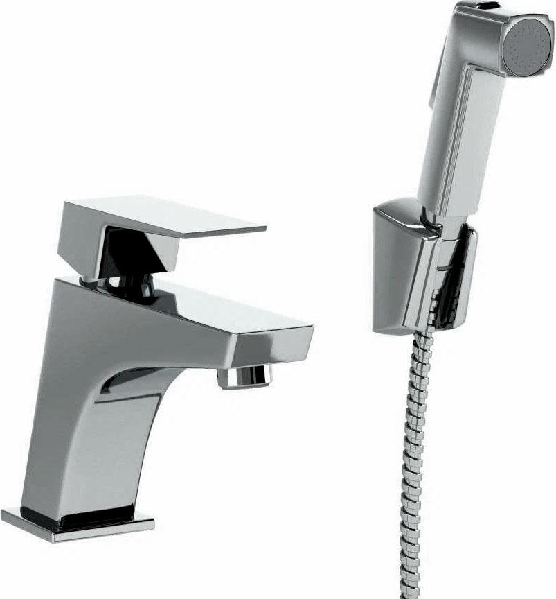 Смеситель для раковины, c гигиенич. душем, без д/к, (цв.хром), Torre ZZ