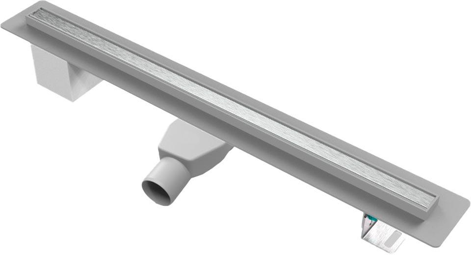 Душевой лоток Paini Slim Line 800 мм D50, сатин хром ZZ