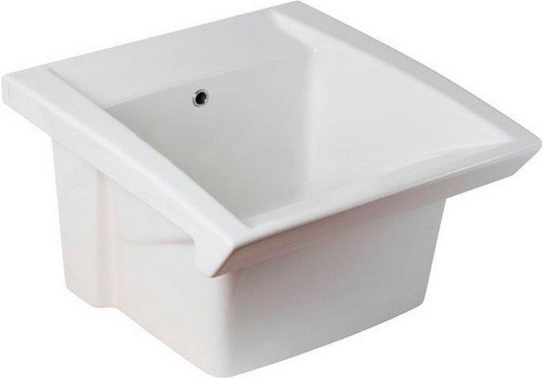 Раковина хозяйственная 60,5х51,5xh33см, без отв. для смесителя, с переливом, для установки с тумбой арт.YXNX01, без сифона арт.YXZ801, Specials ZZ