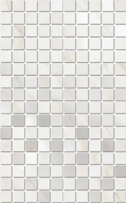 Декор Гран Пале белый мозаичный |25x40