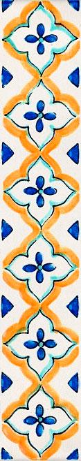 Бордюр Капри майолика А350|3.6х20