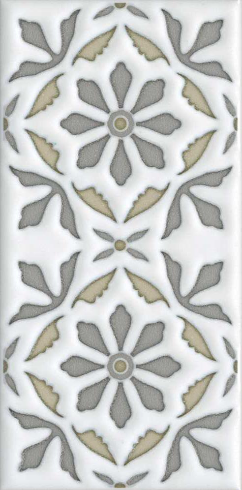 Декор Клемансо орнамент ZZ |7.4x15