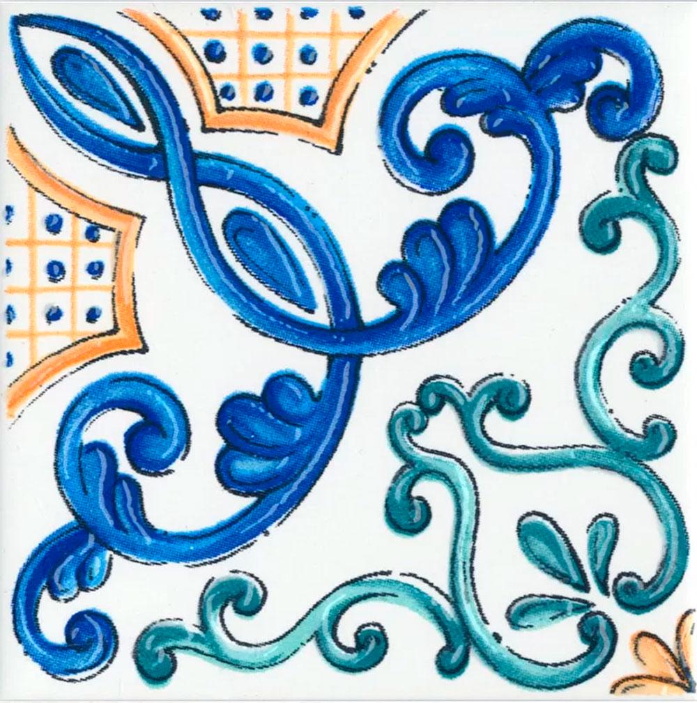 Декор Капри майолика А454|20х20