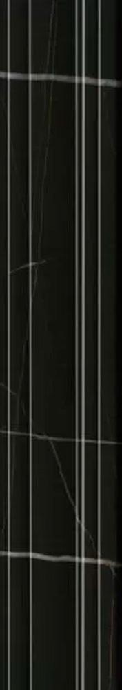 Бордюр Багет Греппи черный |40x7,3