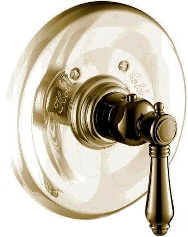 Смеситель для душа с термостатом (внешняя часть) для скрытого монтажа, (цв.антич.золото/ручка El Capitan), Nicolazzi ZZ