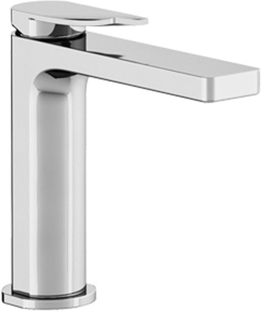 Смеситель для раковины, с нажимной пробкой д/к, (цв.хром), Soffio ZZ