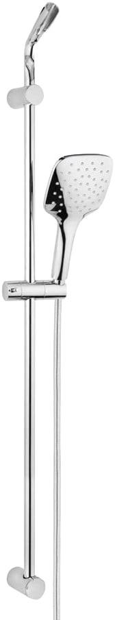Душевой гарнитур, стойка h900мм, лейка д/д ручн., шланг, (цв.хром), Pescara