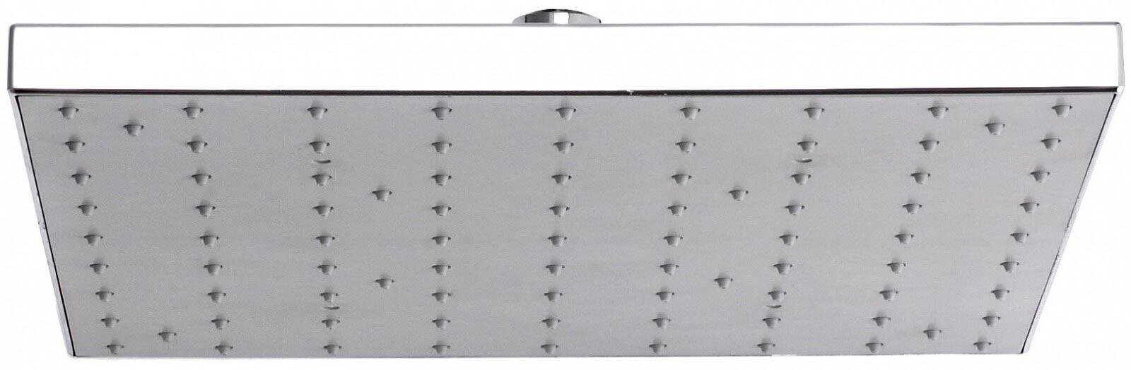 Душ верхний, стационарный d200мм пластик, на стеновом кронштейне, (цв.хром), MILANO ZZ