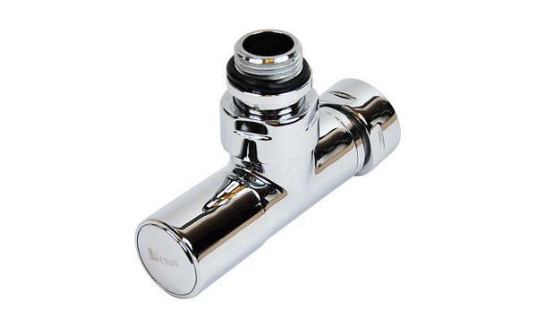 Вентиль запорный для сиральной машины, 3/4 с переходником на 1/2, (цв. хром, ручка Nuova Brenta), Classico ZZ