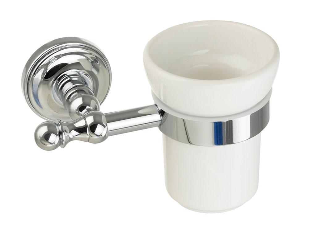 Стакан настенный, (цв.хром), Mirella ZZ