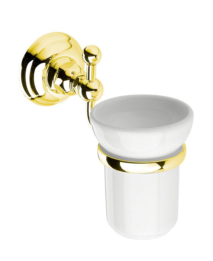 Стакан настенный, (цв. GF/золото), Classica ZZ