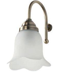 Светильник 13х20xh20, (монтаж на зеркало, матовое стекло, бронза), Gaia ZZ