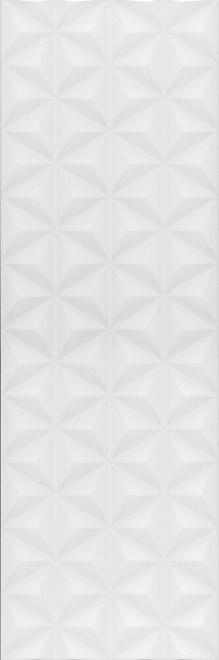 Диагональ белый структура обрезной |25x75