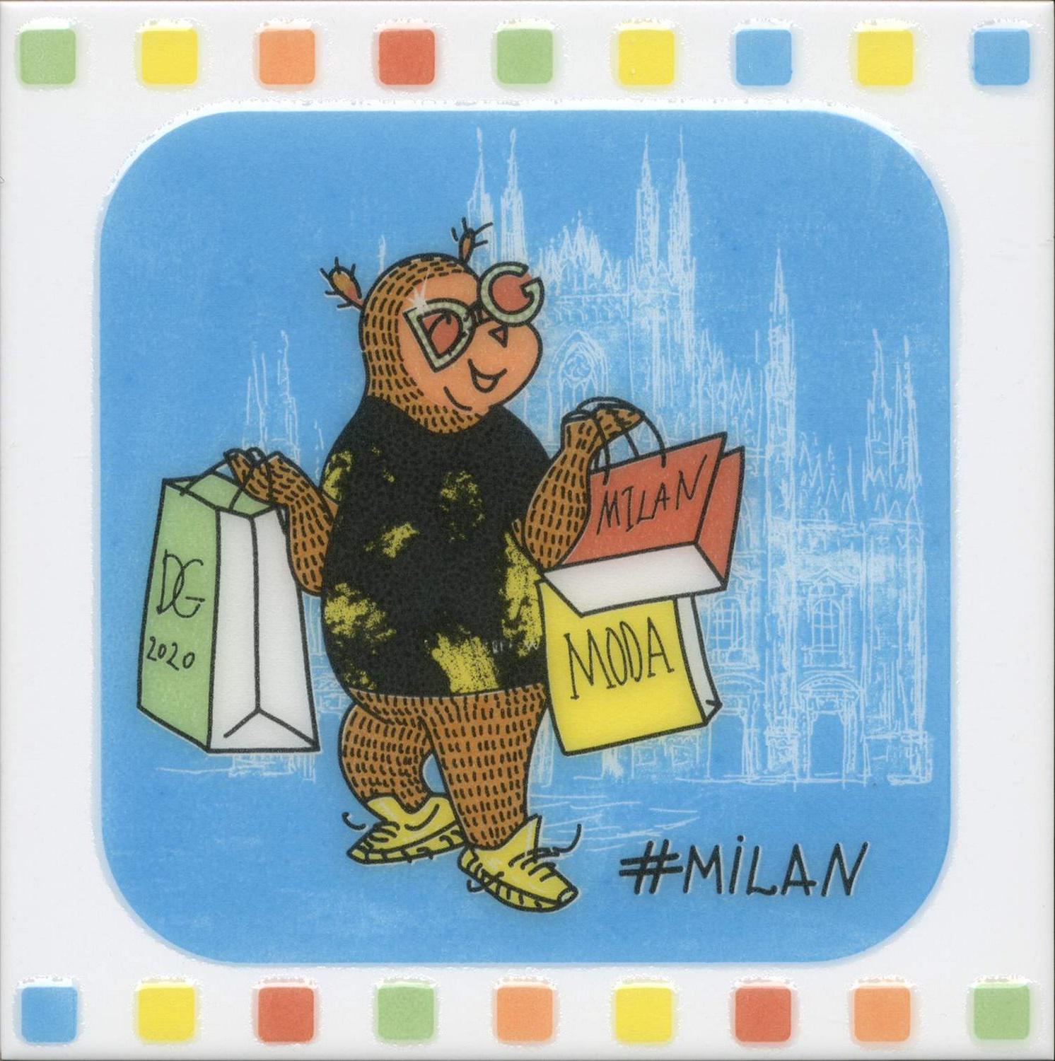 Декор Большое путешествие Milan |20x20