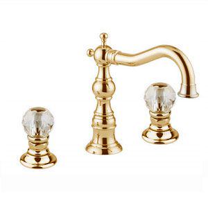 Ручка Swarovski, круглая, для смесителя RB 8320/30, цв. золото, Julia ZZ