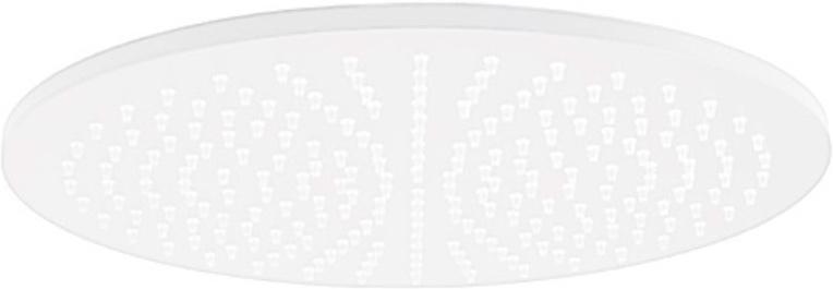 Душ верхний, стационарный, круглый d225мм, G 1/2, антикальц., (латунь цв.белый матовый), Master ZZ