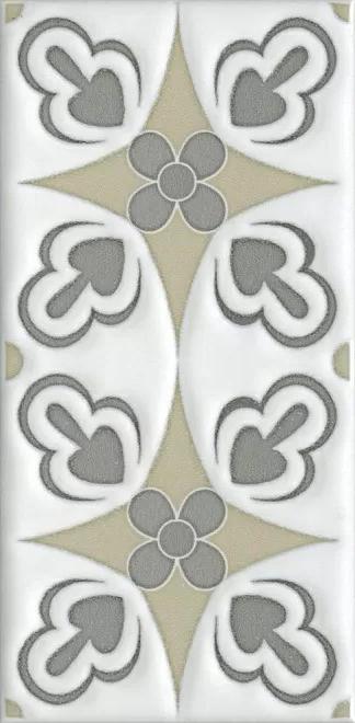 Декор Клемансо орнамент ZZ 7.4x15
