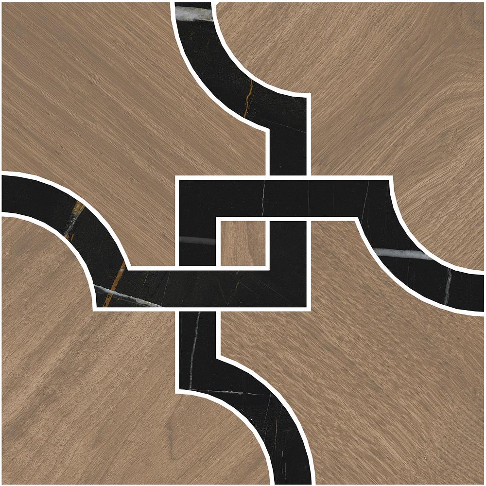 Декор Монтиони наборный матовый 1 30x30