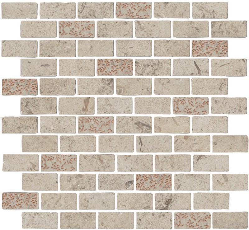 Декор Про Лаймстоун Антика 2 мозаичный бежевый матовый 30x32
