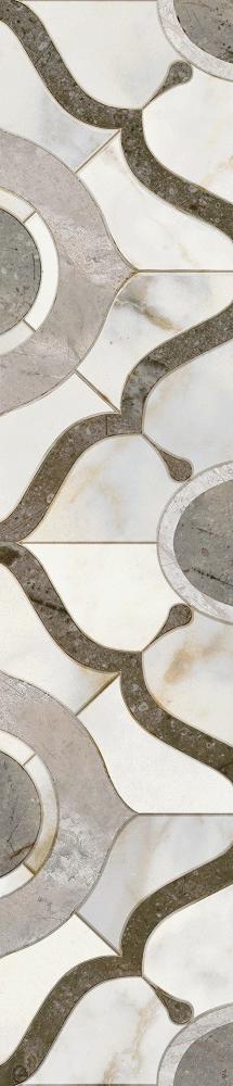 Бордюр Кантата глянцевый 5.4x25