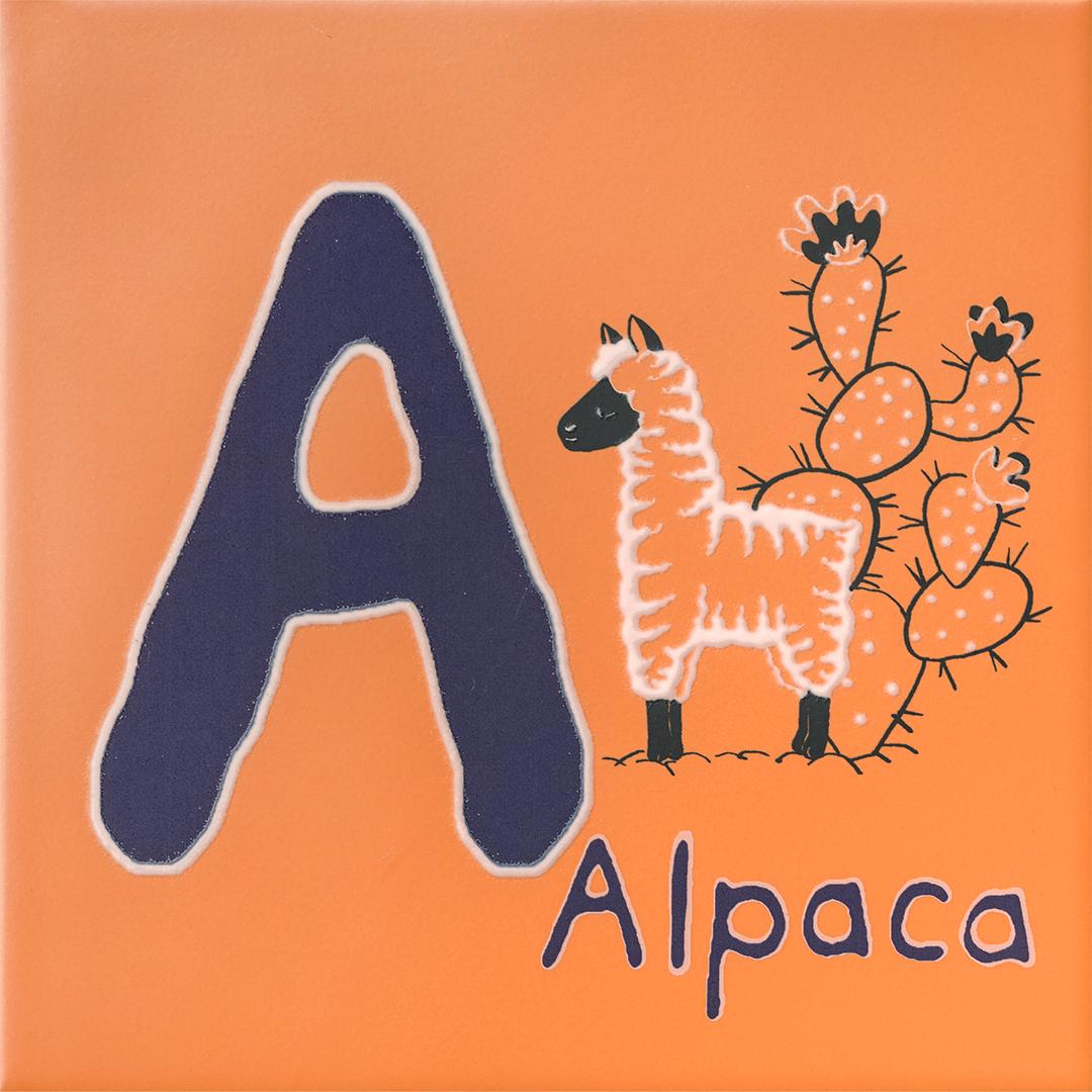 Декор Зоопарк "A" матовый ZZ 20х20