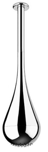 Душевая головка потолочная, R152мм, h602мм, (цв. хром шлифован.), Goccia ZZ