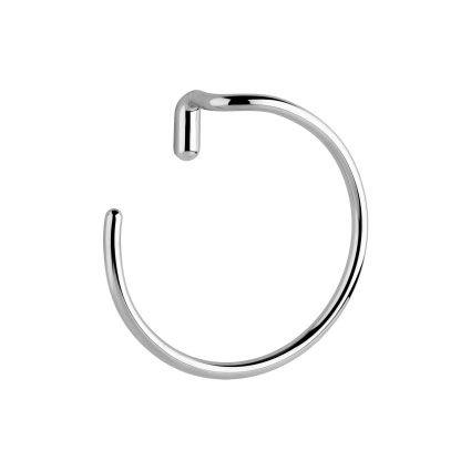 Полотенцедержатель-кольцо 23,3см, (цв. хром), Goccia ZZ