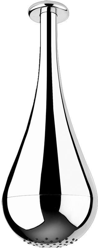 Душевая головка потолочная, R152мм, h387мм, (цв. хром шлифован.), Goccia ZZ