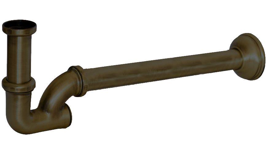 Сифон для умывальника 1"1/4" (цв.Tuscan brass темная бронза), Nicolazzi ZZ