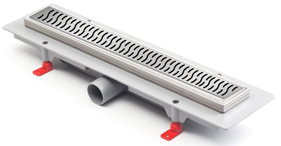 Душевой лоток Harmony 450 мм D40, хром глянец ZZ