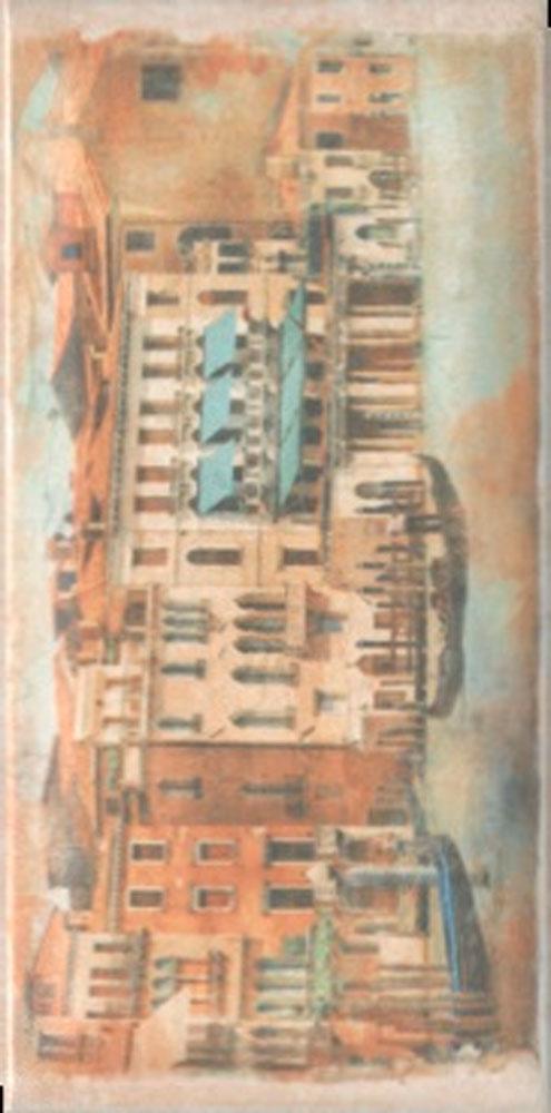 Декор Золотой пляж Миниатюра А238 |9.9x20