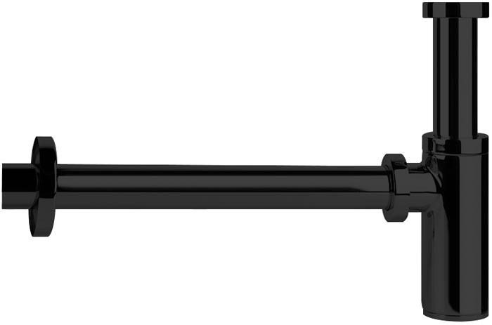 Сифон для раковины округлый, 1 1/4, (цв. Black Metal PVD), Gessi ZZ