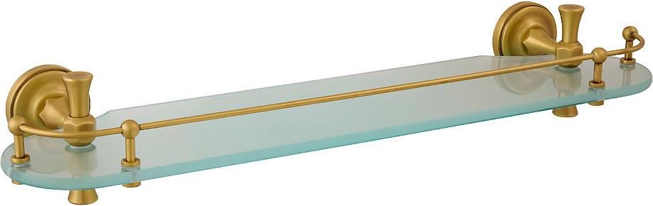 Полка 50см, (цв.бронза / стекло матовое), Fortuna ZZ