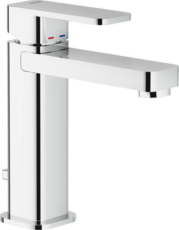 Смеситель для раковины однорычажный с д/к, цв. хром, Loop ZZ