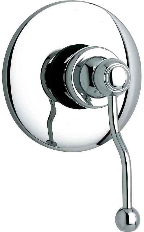 Смеситель для душа, встраиваемый в стену, (цв.хром), Duomo ZZ
