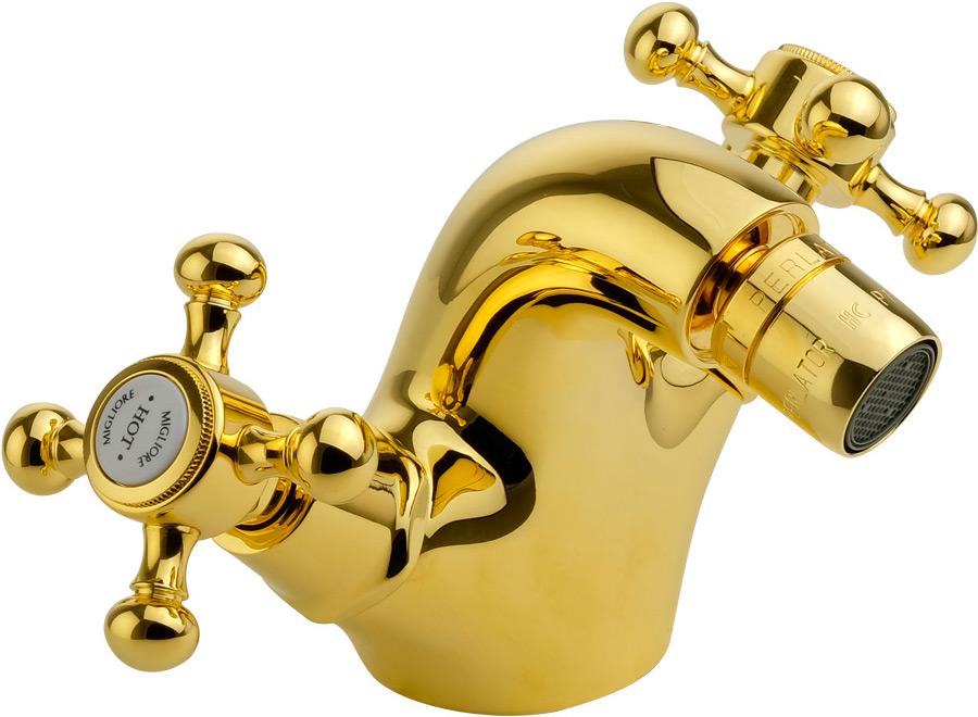 Смеситель для биде, (цв.золото), Lady ZZ