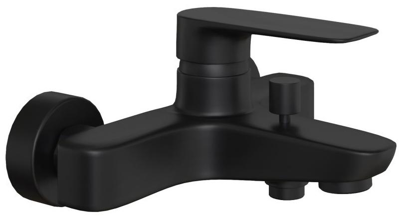 Смеситель для ванны, без аксессуаров, цвет черный Grazia ZZ