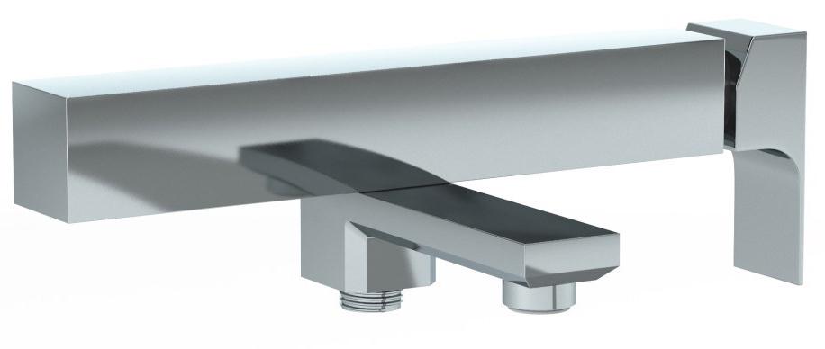 Смеситель для ванны, без аксессуаров, цвет хром, Grazia ZZ