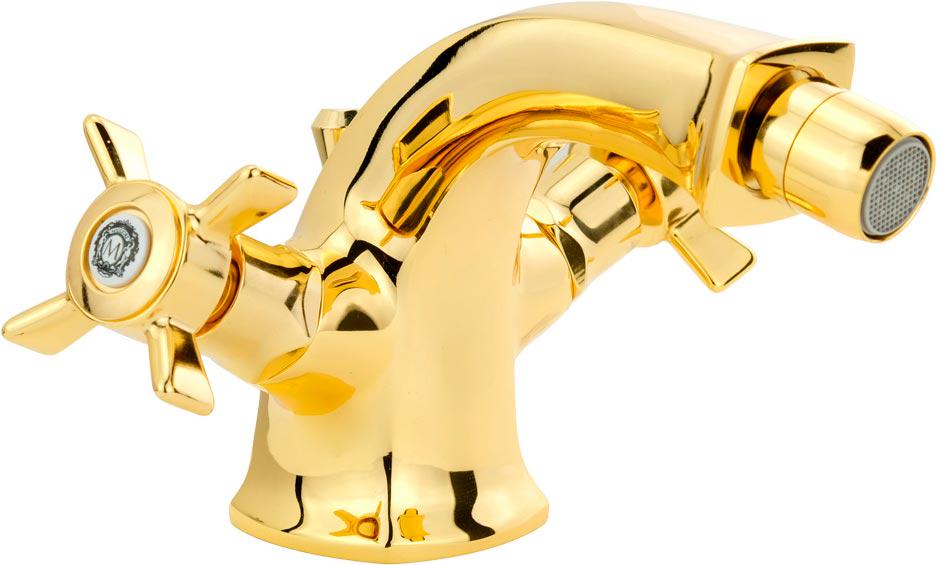 Смеситель для биде, с д/к, (цв.золото), Korona ZZ