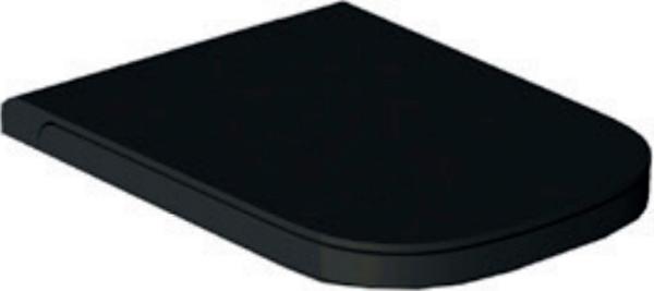 Сиденье для унитаза, с микролифтом, (цв.черный матовый), Next ZZ