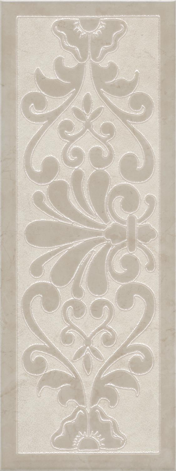 Декор Монсанту 2 бежевый светлый |15х40