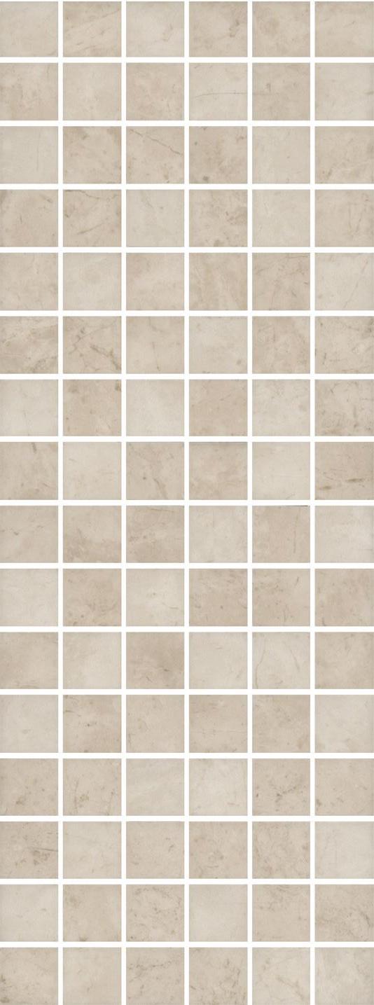 Декор Монсанту мозаичный бежевый светлый глянцевый |15х40