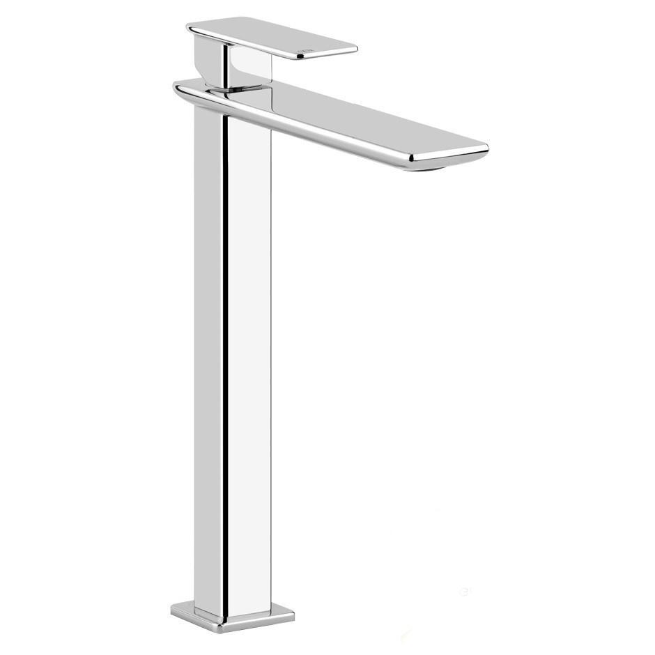 Смеситель для раковины, Высокий, с д/к, (цв. хром), Ispa ZZ