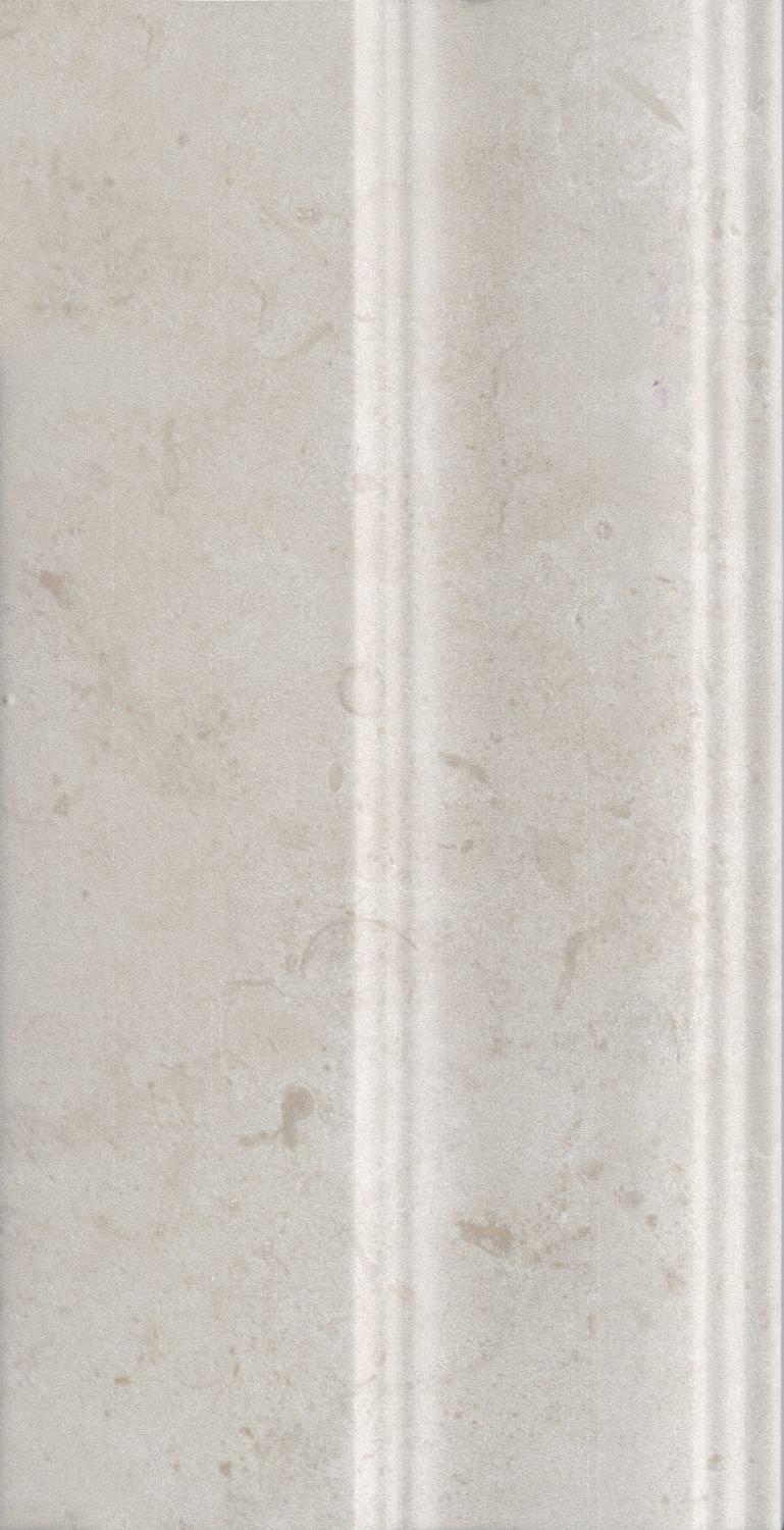 Плинтус Карму серый светлый матовый обрезной |30х15