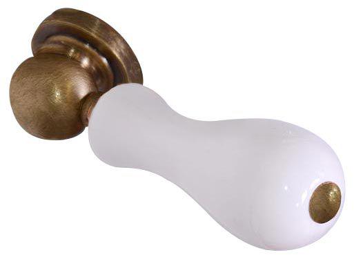 Механизм смыва для бачка "Моноблок" с боковой ручкой смыва, (цв.бронза), Kerasan ZZ