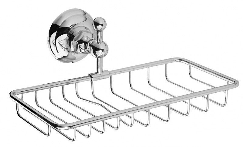 Мыльница-решетка, настенная (цв. хром), Classica ZZ